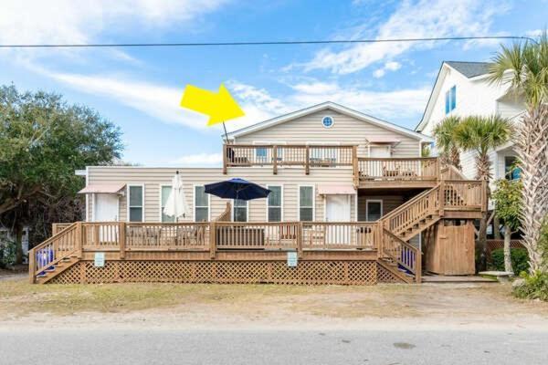Salty Shack Unit C - Salty Shack - Dog Friendly Home - Across From The Beach - Central Location! Folly Beach Exteriér fotografie